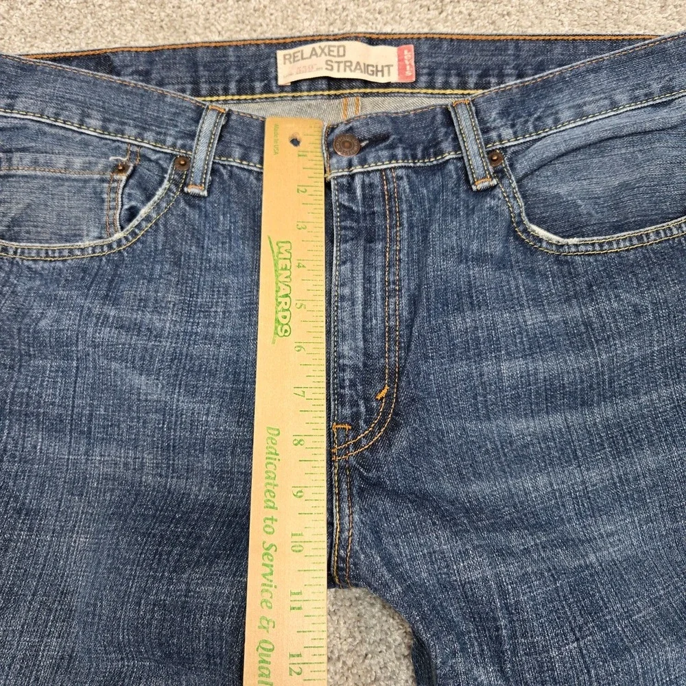 Levis 559 Jeans Men 36x30 Blue Relaxed Straight‎ 100% Cotton